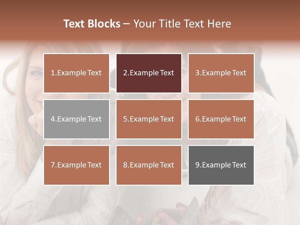 Palmtop Internet Wireless Technology PowerPoint Template