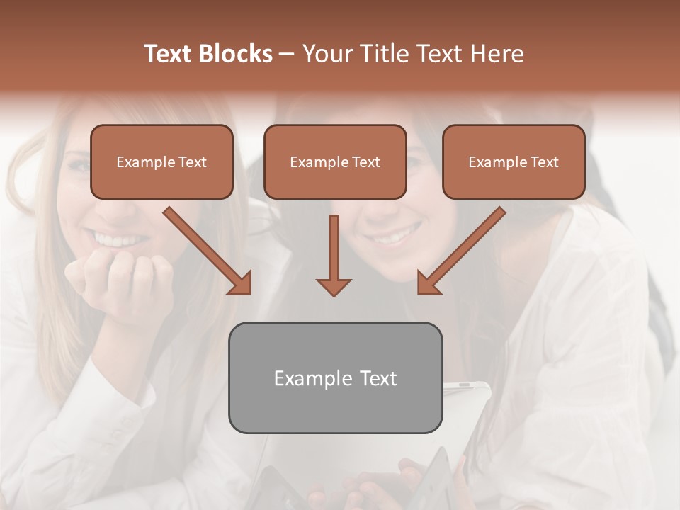 Palmtop Internet Wireless Technology PowerPoint Template