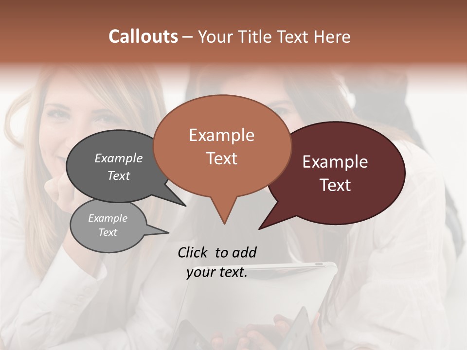 Palmtop Internet Wireless Technology PowerPoint Template