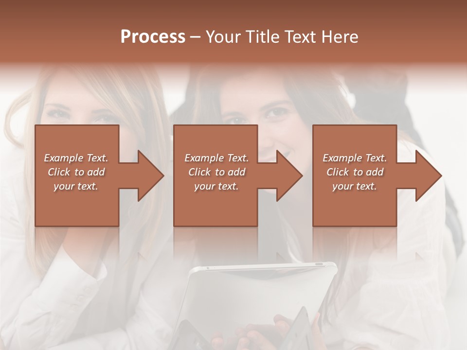 Palmtop Internet Wireless Technology PowerPoint Template