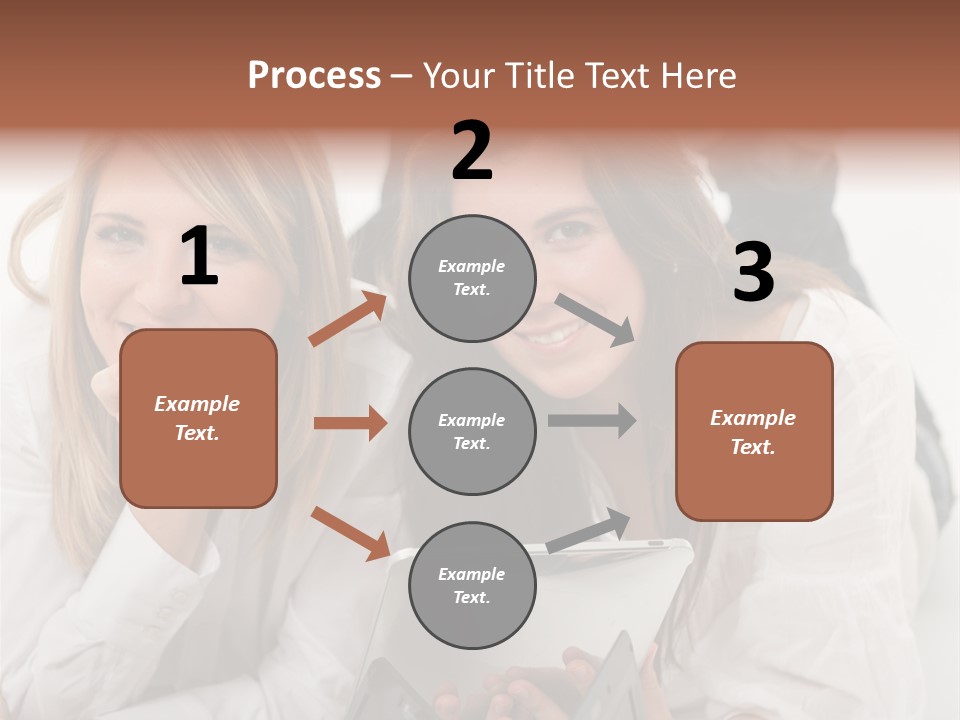 Palmtop Internet Wireless Technology PowerPoint Template