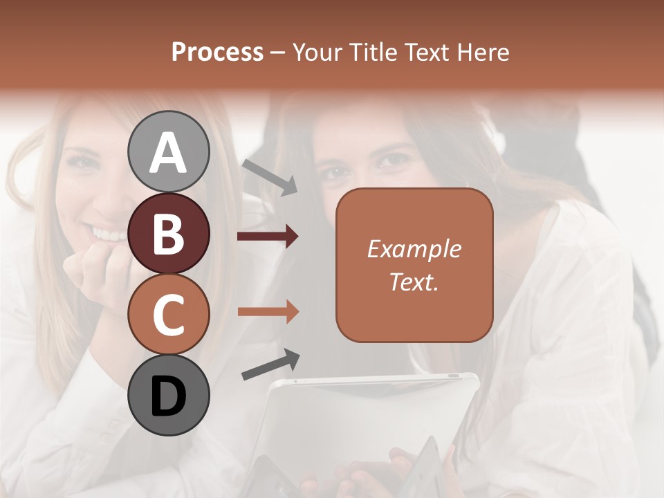 Palmtop Internet Wireless Technology PowerPoint Template