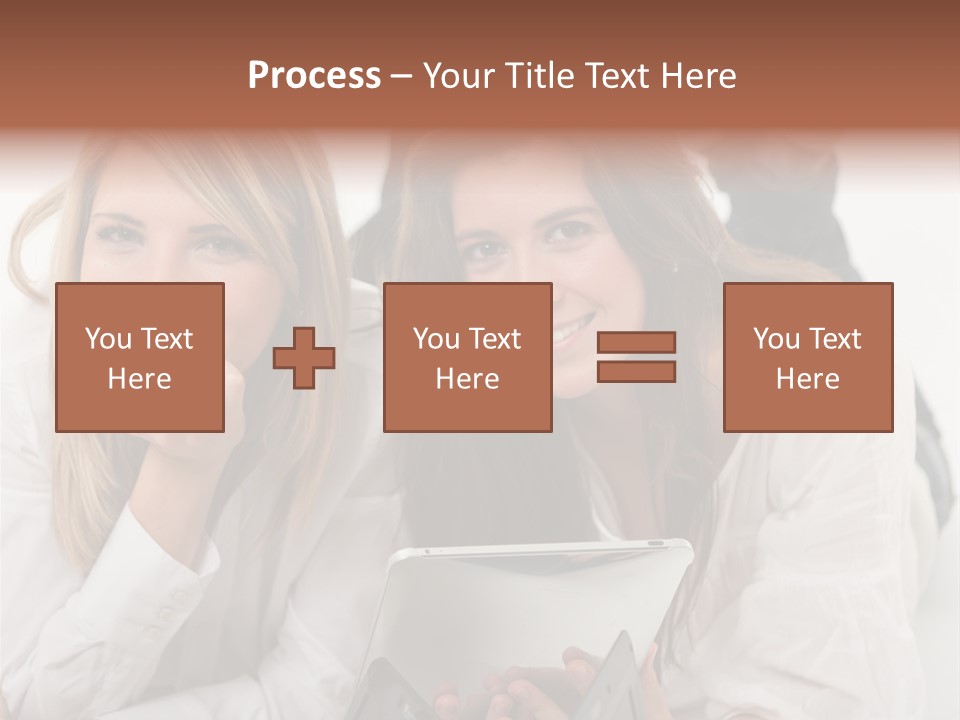 Palmtop Internet Wireless Technology PowerPoint Template