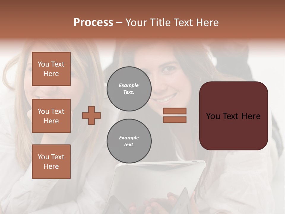 Palmtop Internet Wireless Technology PowerPoint Template
