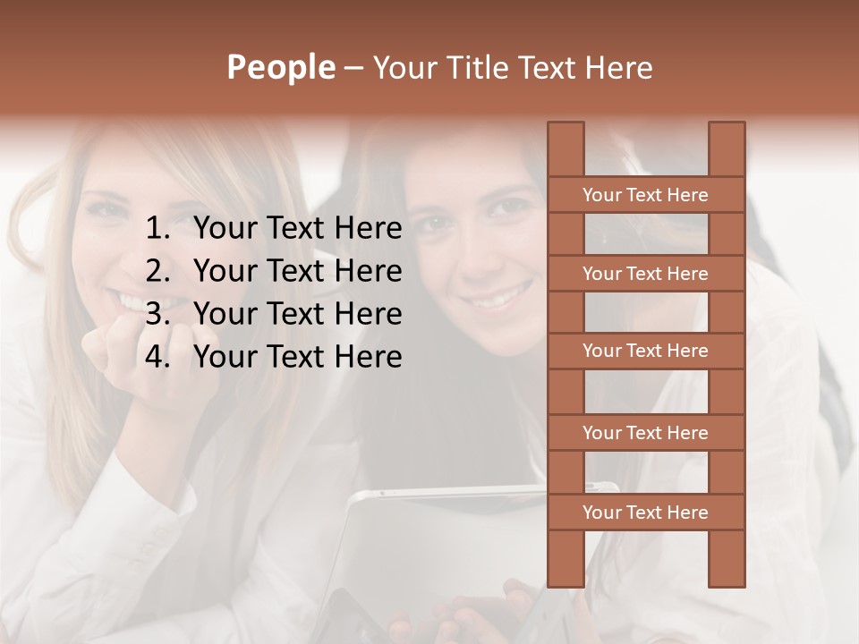 Palmtop Internet Wireless Technology PowerPoint Template