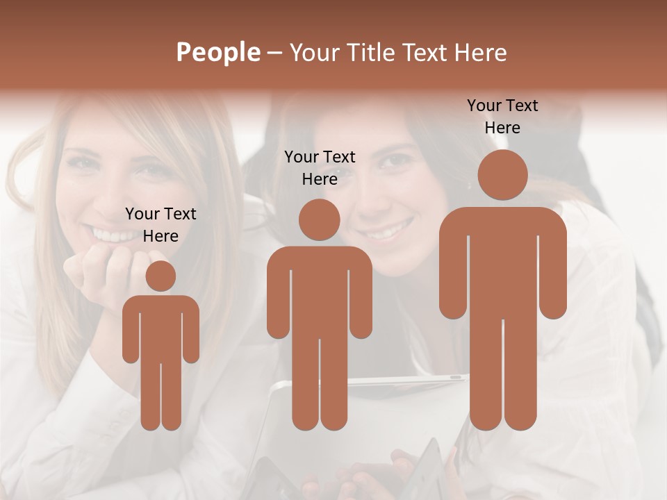 Palmtop Internet Wireless Technology PowerPoint Template