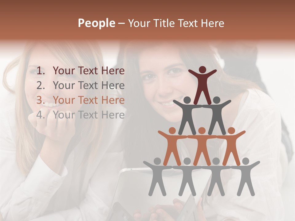 Palmtop Internet Wireless Technology PowerPoint Template