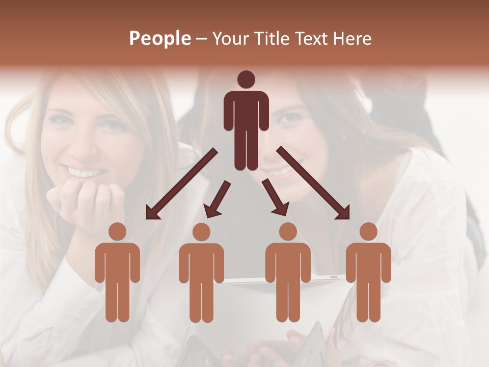 Palmtop Internet Wireless Technology PowerPoint Template