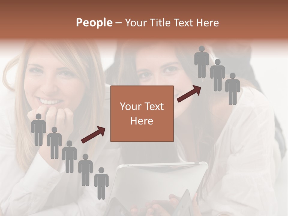 Palmtop Internet Wireless Technology PowerPoint Template