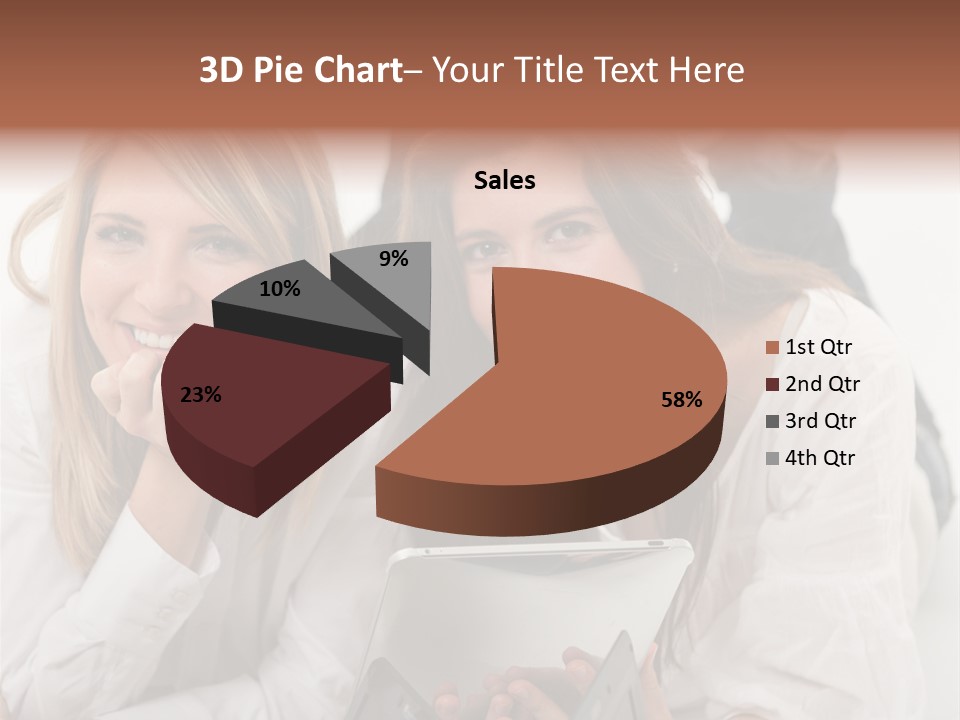 Palmtop Internet Wireless Technology PowerPoint Template