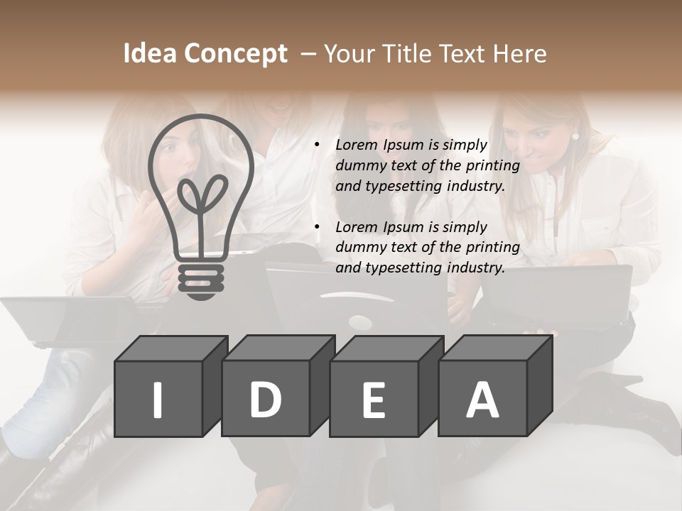 Character Insecte Pollen PowerPoint Template