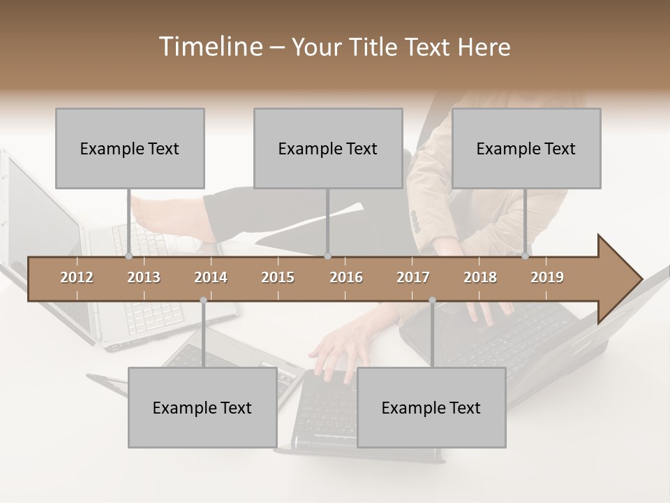 Feet Vest Laptop PowerPoint Template