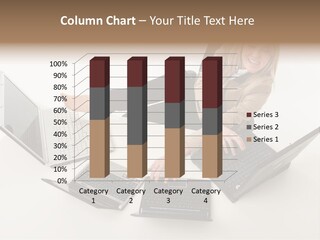 Feet Vest Laptop PowerPoint Template