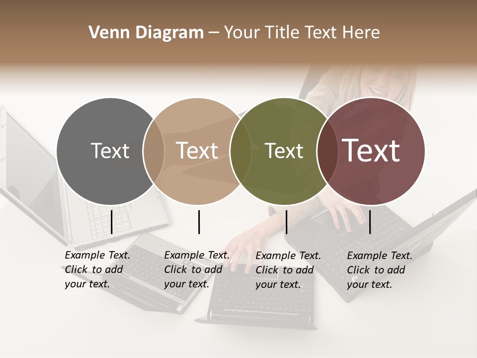 Feet Vest Laptop PowerPoint Template
