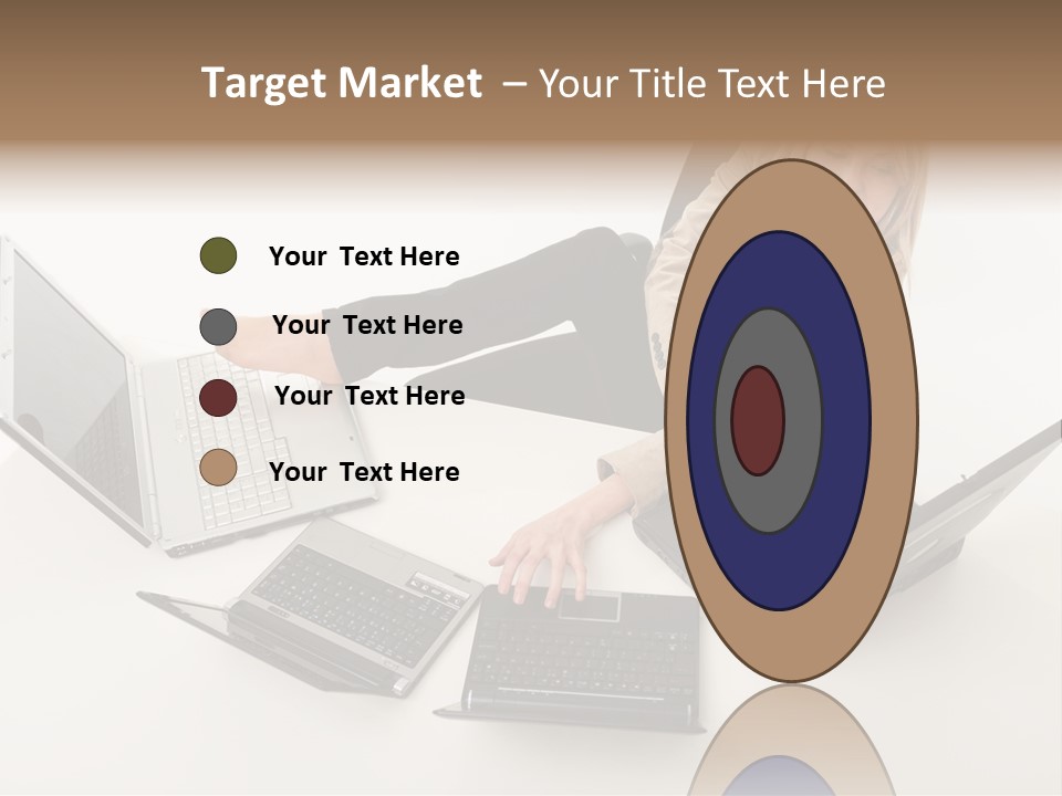 Feet Vest Laptop PowerPoint Template