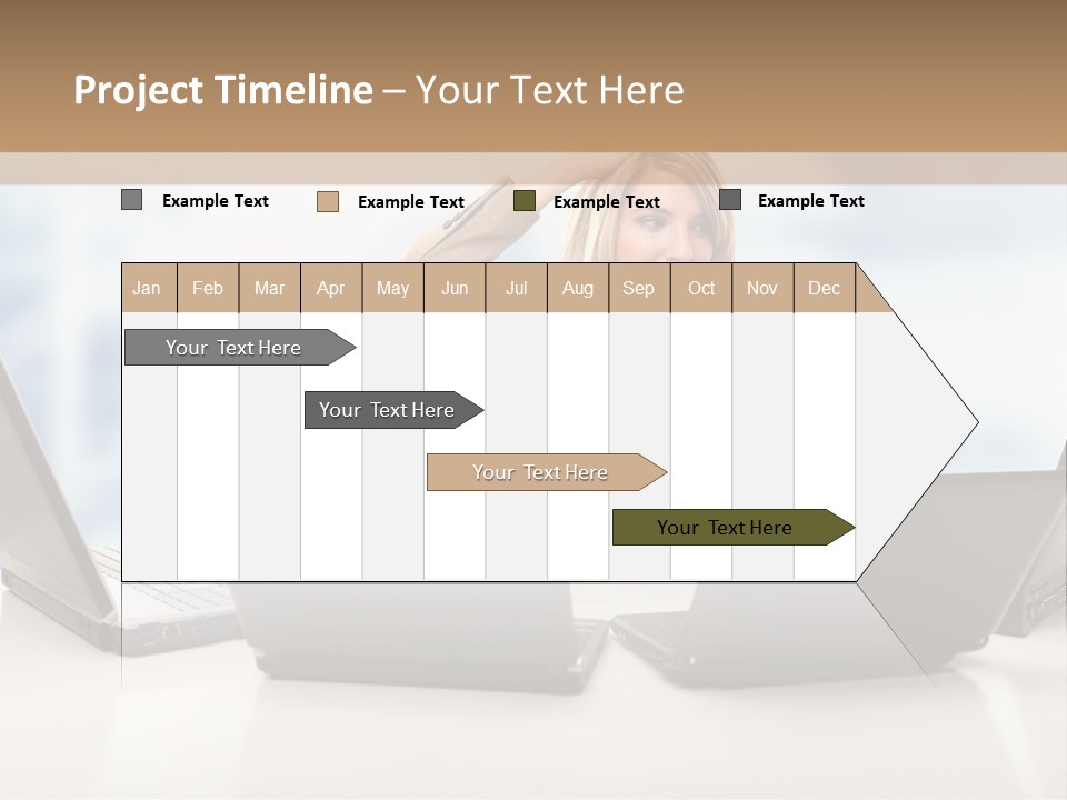 Vest Work Female PowerPoint Template