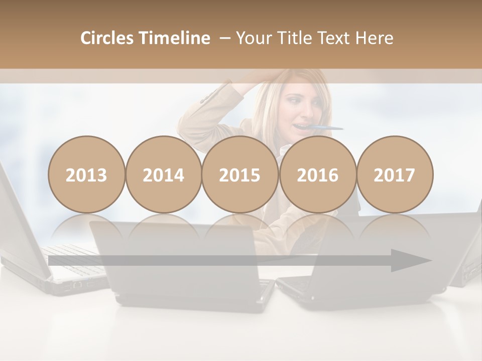 Vest Work Female PowerPoint Template