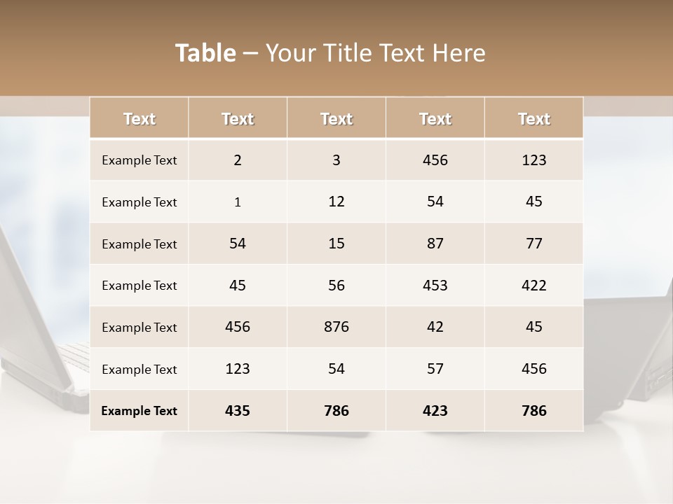 Vest Work Female PowerPoint Template
