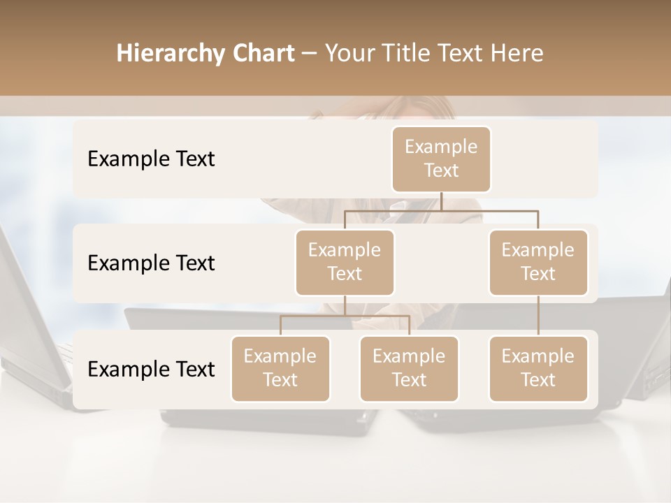 Vest Work Female PowerPoint Template
