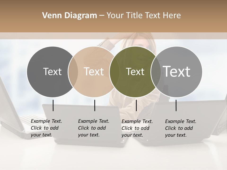 Vest Work Female PowerPoint Template