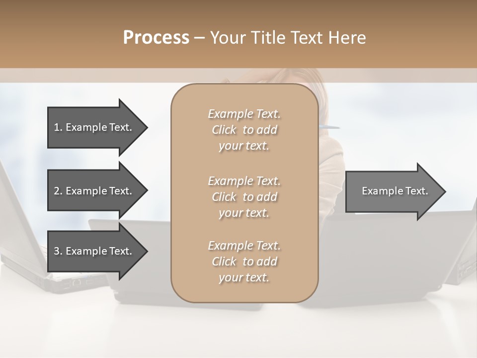 Vest Work Female PowerPoint Template