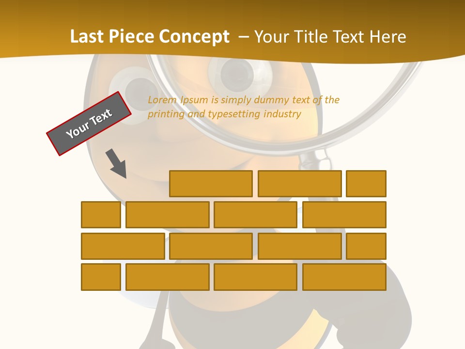 Voler Bee Noir PowerPoint Template
