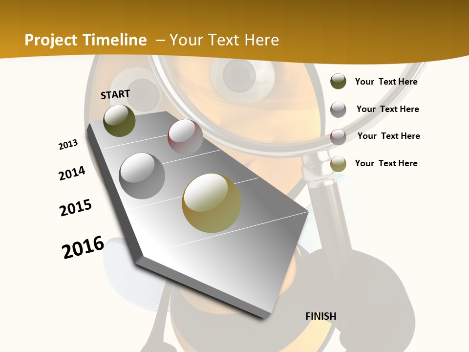 Voler Bee Noir PowerPoint Template