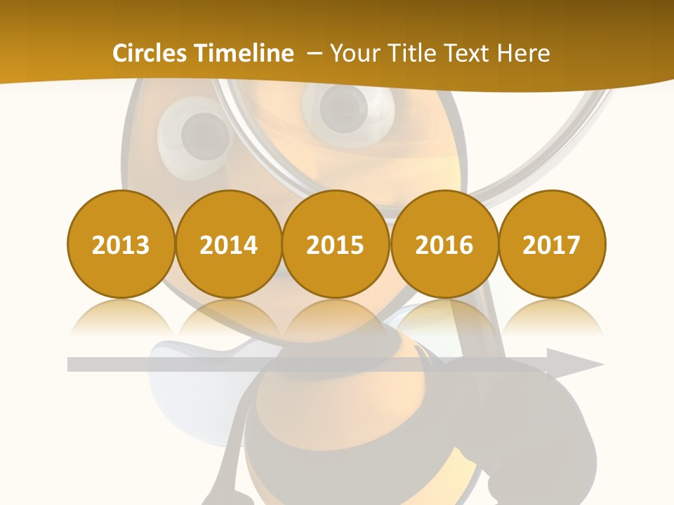 Voler Bee Noir PowerPoint Template