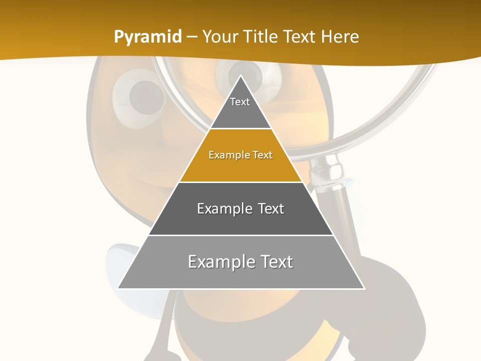 Voler Bee Noir PowerPoint Template