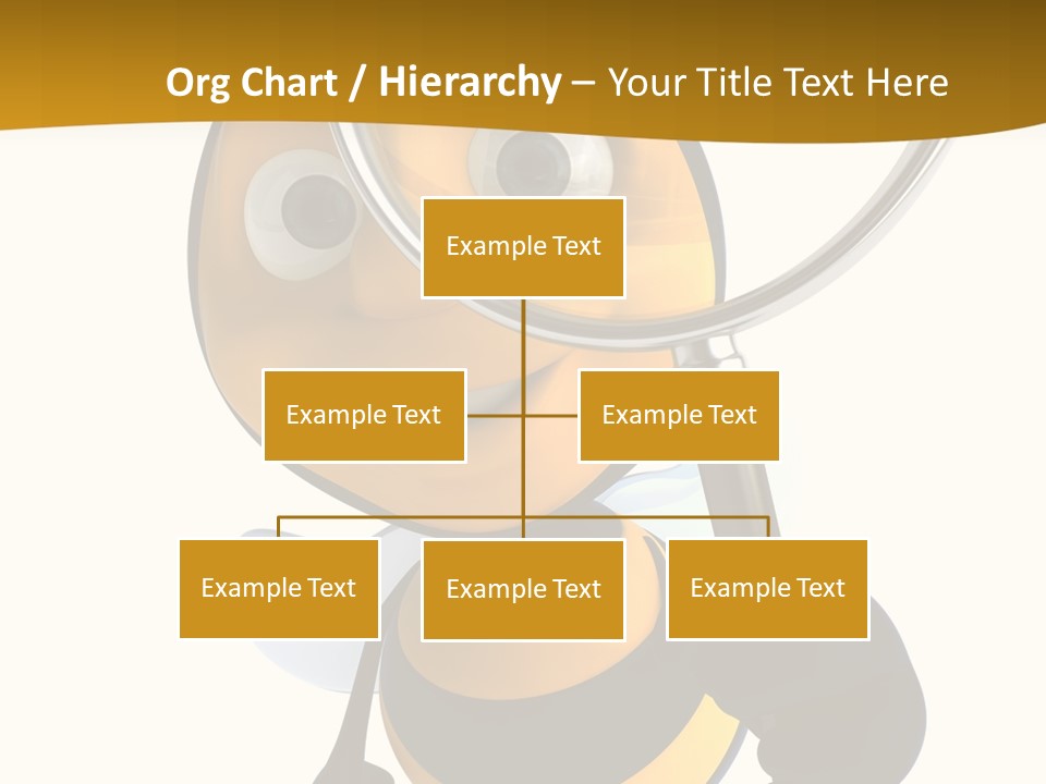 Voler Bee Noir PowerPoint Template