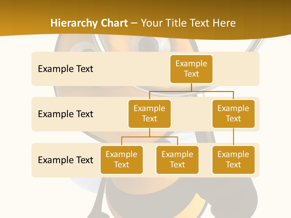 Voler Bee Noir PowerPoint Template