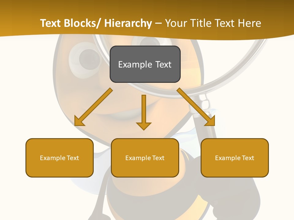 Voler Bee Noir PowerPoint Template