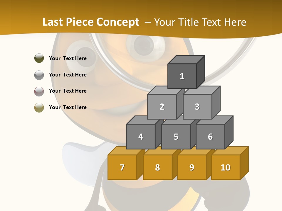 Voler Bee Noir PowerPoint Template