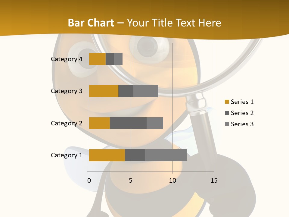 Voler Bee Noir PowerPoint Template