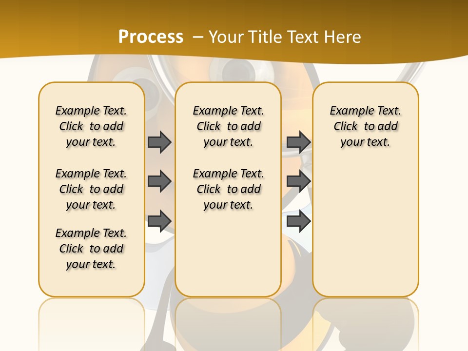 Voler Bee Noir PowerPoint Template