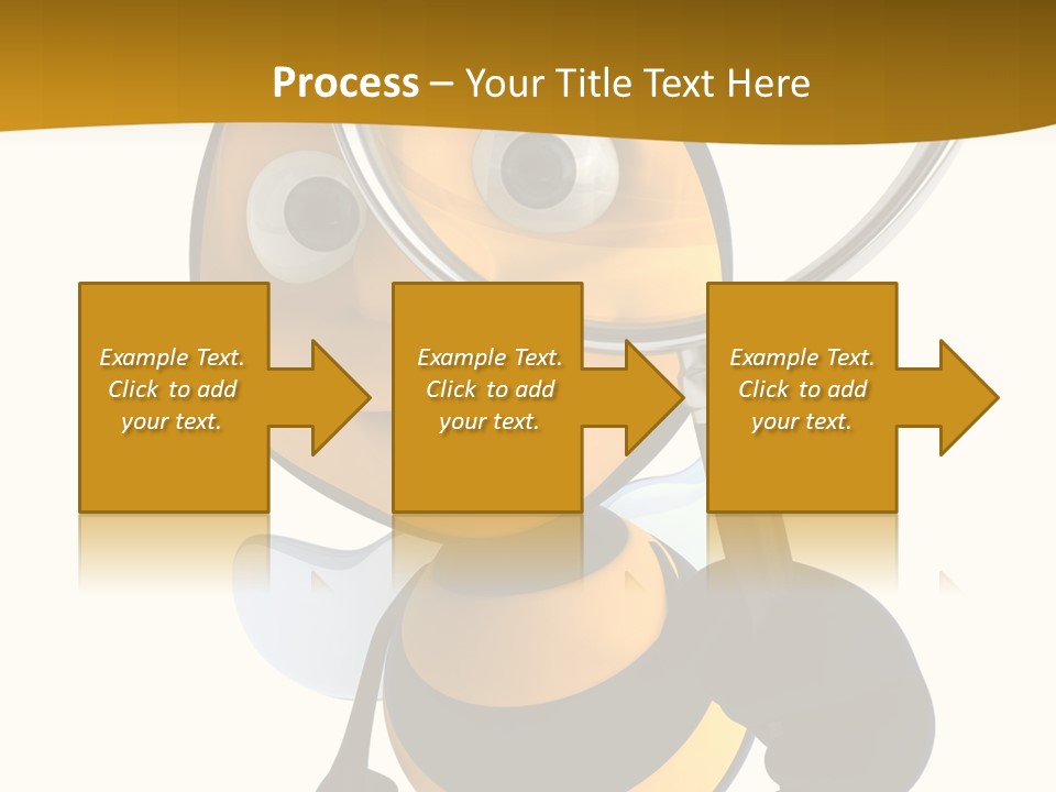 Voler Bee Noir PowerPoint Template