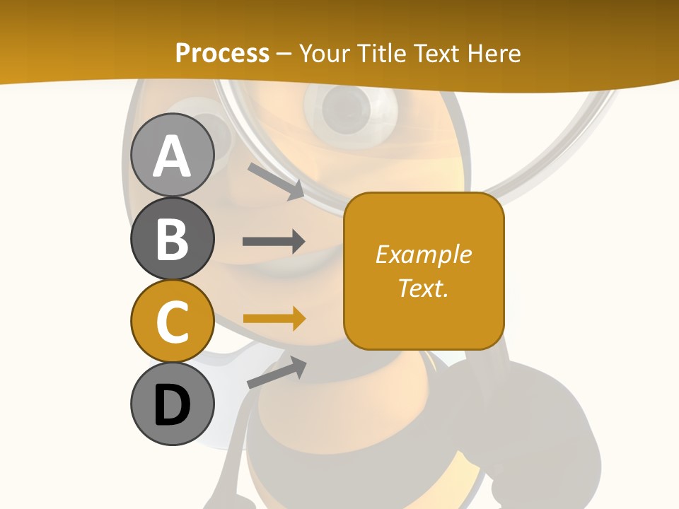 Voler Bee Noir PowerPoint Template