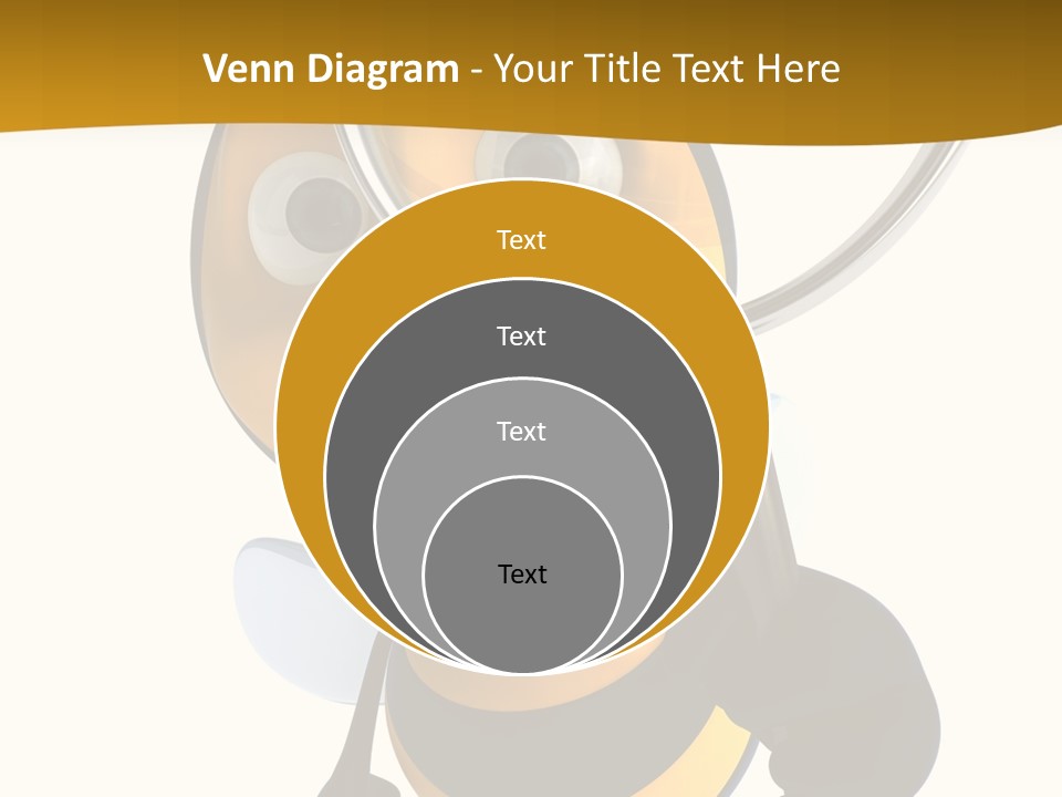 Voler Bee Noir PowerPoint Template