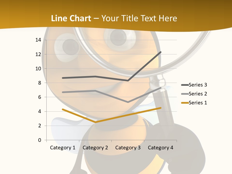 Voler Bee Noir PowerPoint Template