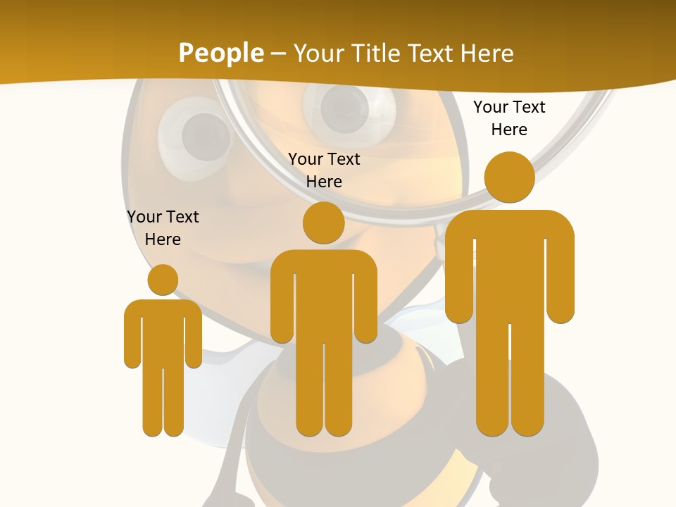 Voler Bee Noir PowerPoint Template