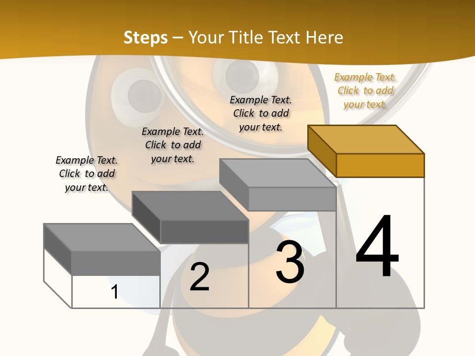 Voler Bee Noir PowerPoint Template