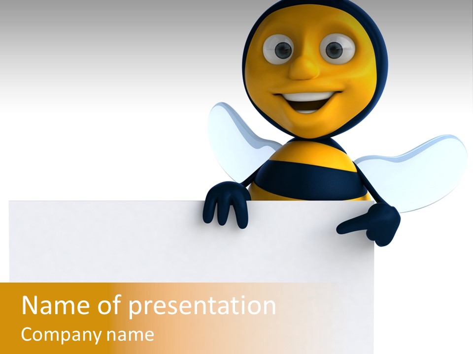 Insecte Voler Tennis PowerPoint Template