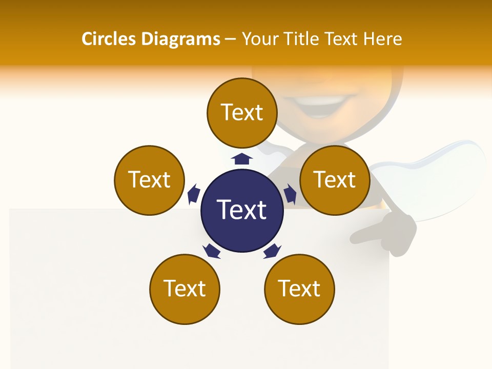 Insecte Voler Tennis PowerPoint Template