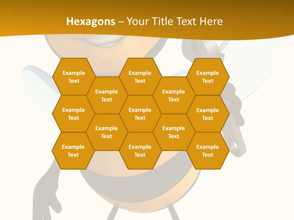 Character Insecte Pollen PowerPoint Template