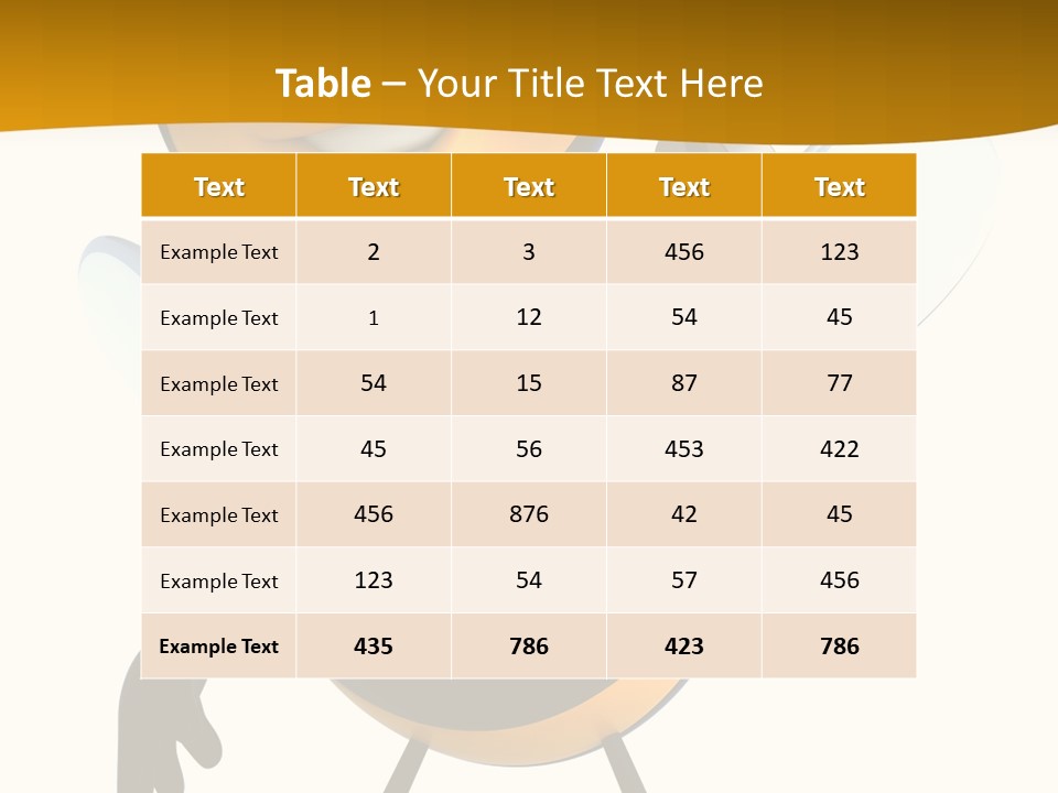 Character Insecte Pollen PowerPoint Template