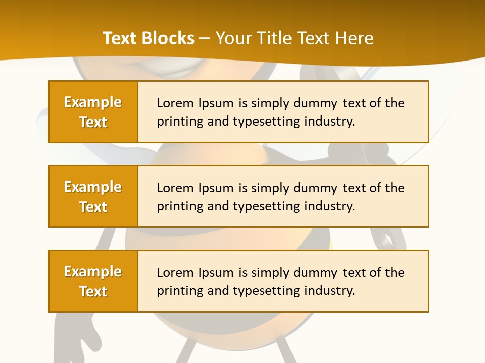 Character Insecte Pollen PowerPoint Template