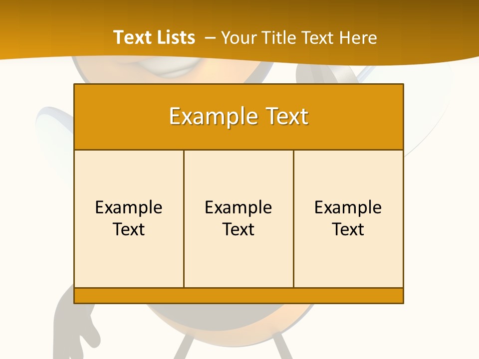Character Insecte Pollen PowerPoint Template