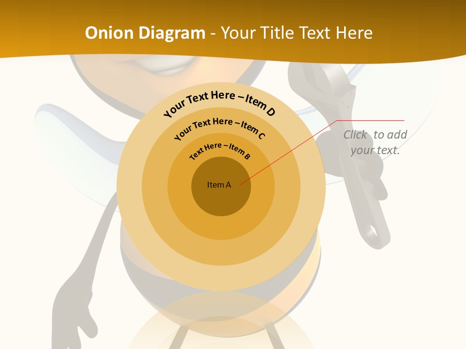Character Insecte Pollen PowerPoint Template