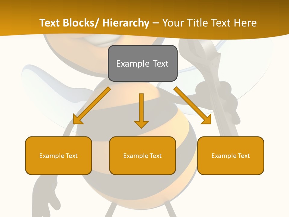Character Insecte Pollen PowerPoint Template