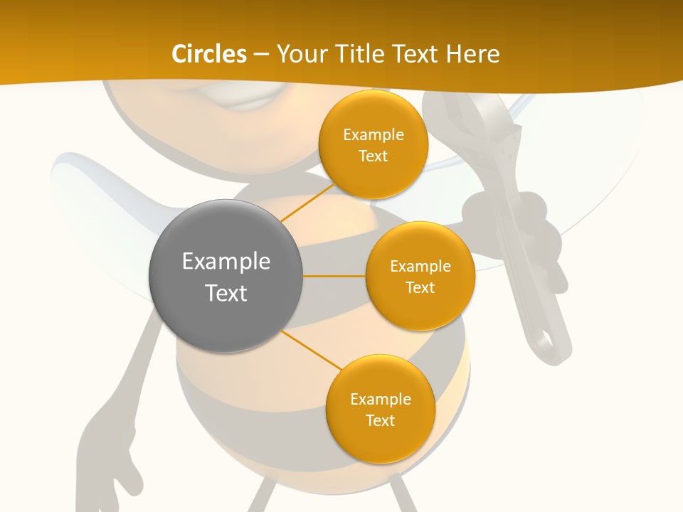 Character Insecte Pollen PowerPoint Template